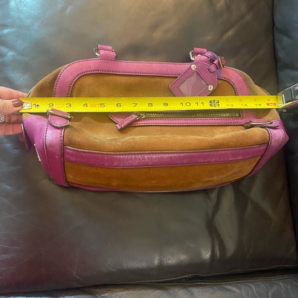 Prada Suede and leather Shoulder Bag - Picture 15 of 16